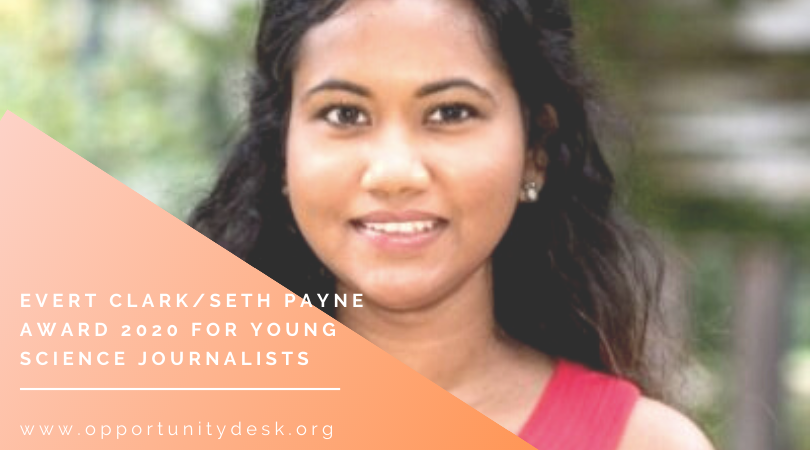 CASW’s Evert Clark/Seth Payne Award 2020 for Young Science Journalists