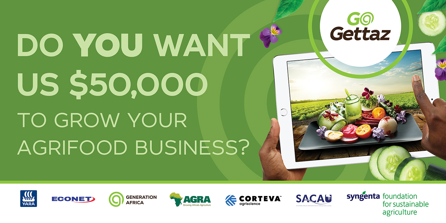 GoGettaz Agripreneur Prize 2020 for Young Agrifood Entrepreneurs (win $50,000)