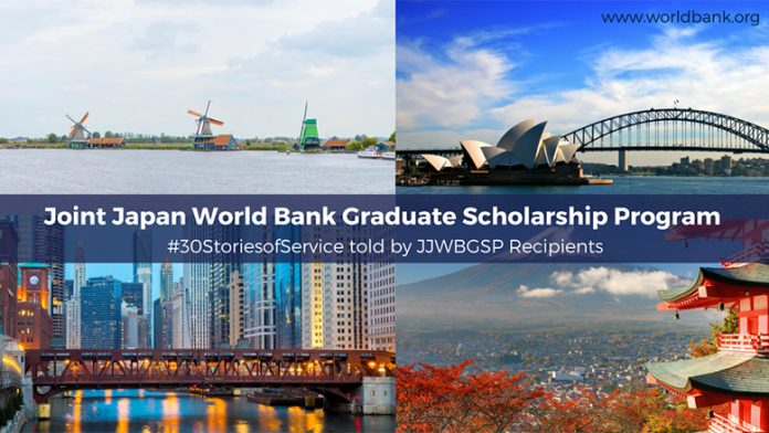 Joint Japan/World Bank Graduate Scholarship Program 2020 for Developing Countries (Fully-funded)