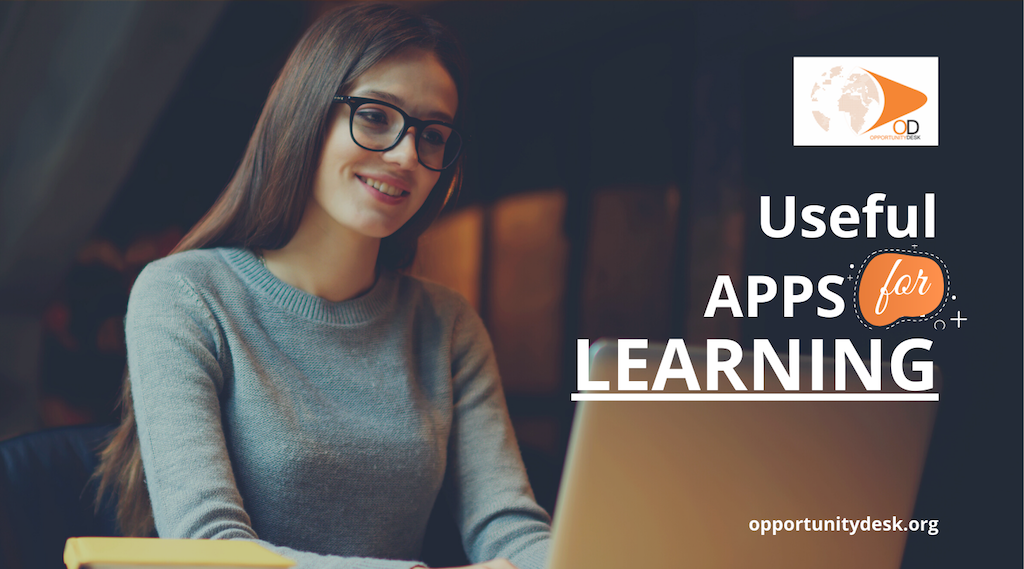 Useful Apps for Online Learning | Opportunity Desk