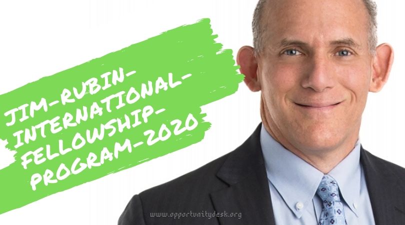 Jim Rubin International Fellowship Program 2020 for Environmental Lawyers (stipend of $5,000)