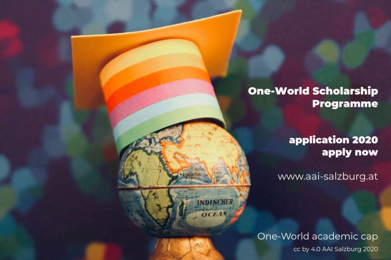 AAI One-World Scholarship Programme 2020/2021 for Students from Developing Countries in Austria