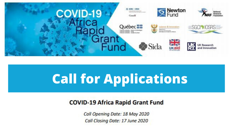 National Research Foundation COVID-19 Africa Rapid Grant Fund 2020