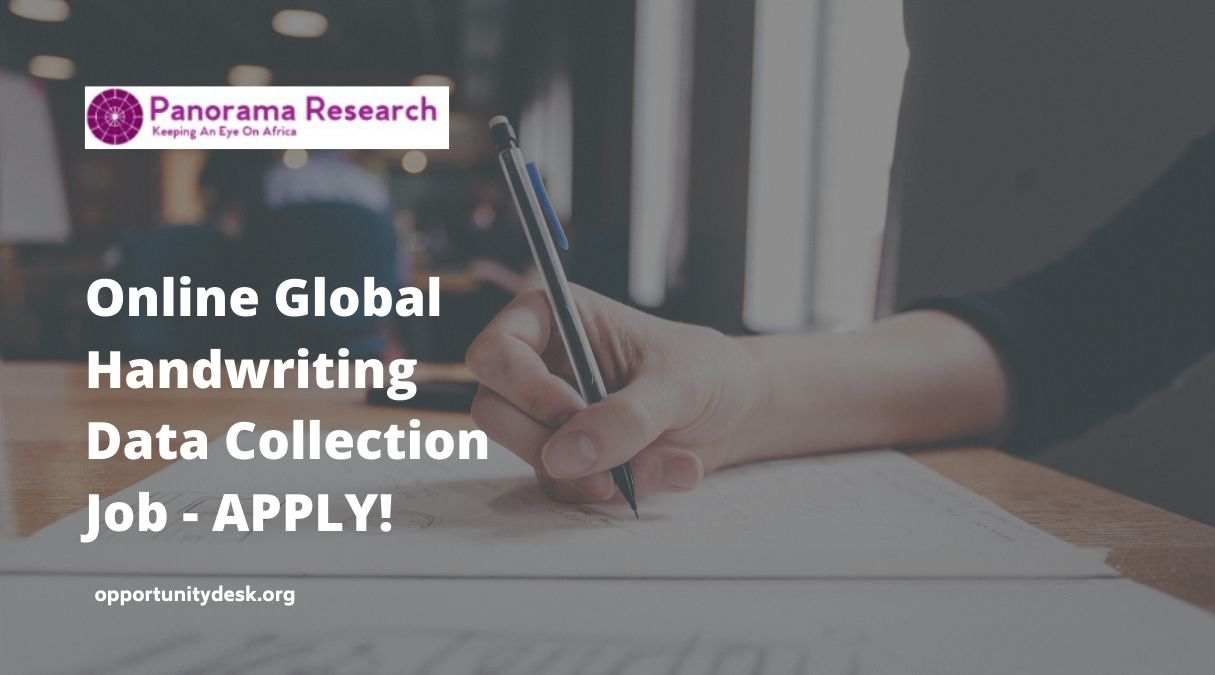 Call for Data Contributors – Global Handwriting Data Collection Project (Paid)