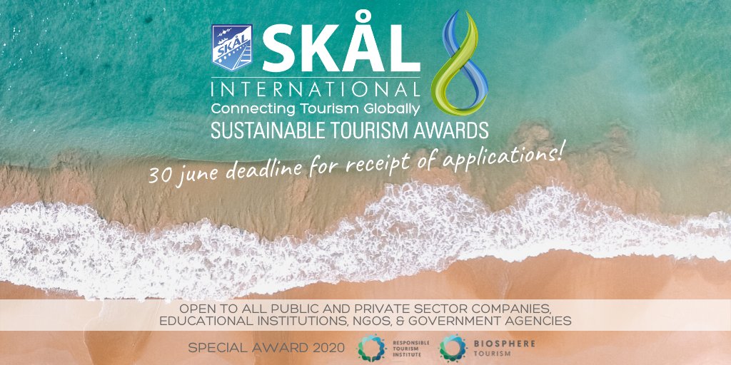 Skål International Sustainable Tourism Awards 2020