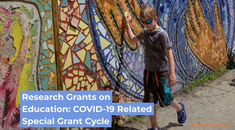 Spencer Foundation Research Grants on Education: COVID-19 Related Special Grant Cycle