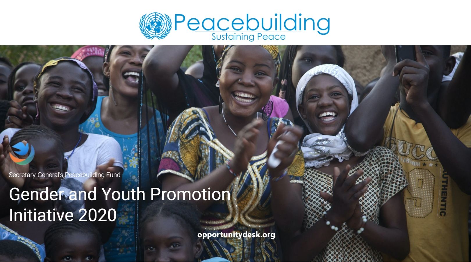 United Nations Secretary-General’s Peacebuilding Fund (PBF) Gender and Youth Promotion Initiative 2020