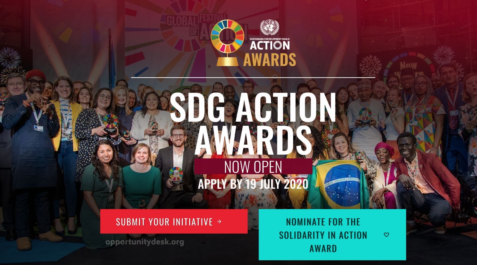 UN Sustainable Development Goals (SDG) Action Awards 2020 for Outstanding Initiatives