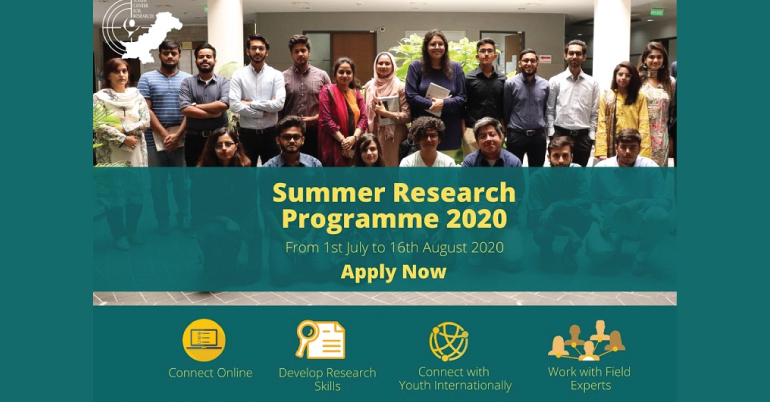Youth Center for Research (YCR) Virtual Summer Research Programme 2020