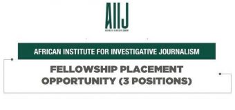 African Institute for Investigative Journalism (AIIJ) Fellowship Programme 2020