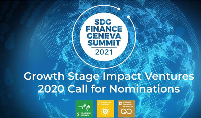 Call for Nominations: UNDP Growth Stage Impact Ventures (GSIV) for SDGs Initiative 2020