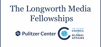 Pulitzer Center Longworth Media Fellowships 2020 for Journalists based in Chicago and the Midwest (up to $10,000)