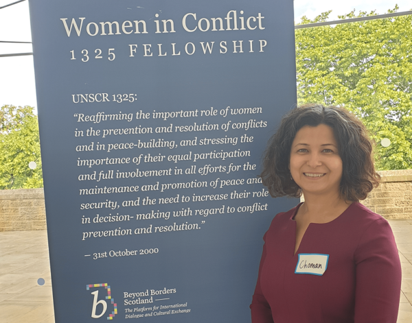 Beyond Borders Scotland Women in Conflict 1325 Fellowship Programme ...