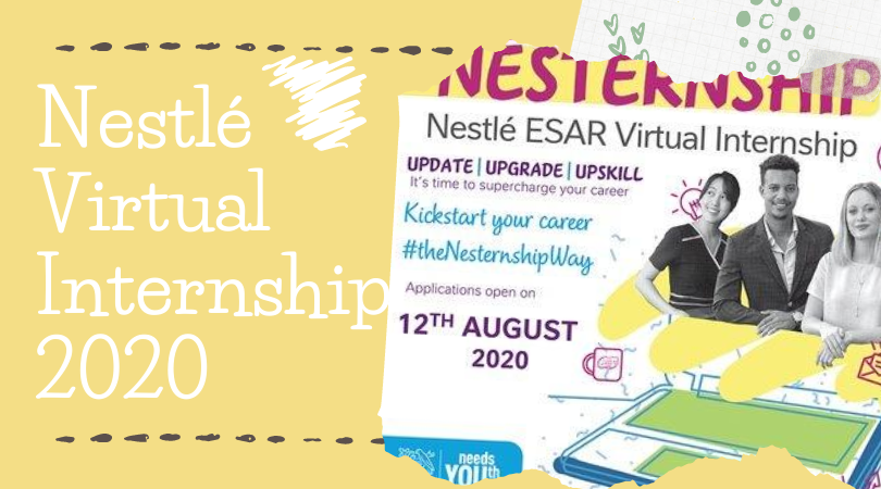 Nestlé Virtual Internship 2020 for Youth in East and Southern Africa