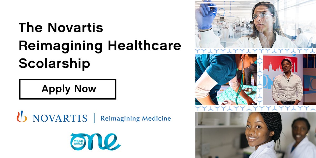 Novartis Reimagining Healthcare Scholarship to Attend One Young World Summit 2022 (Fully-funded to Tokyo)