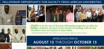University of Michigan African Presidential Scholars (UMAPS) Programme 2023/2024 (Fully-funded)