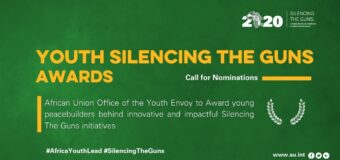 African Union Youth Silencing the Guns Award 2020 for Young Peacebuilders