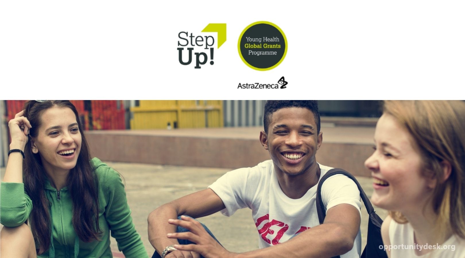 AstraZeneca Step Up! Young Health Global Grants Program 2021 (up to US $10,000)