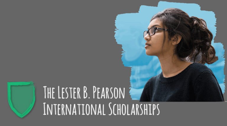 Lester B. Pearson International Scholarships 2025 At The University Of ...