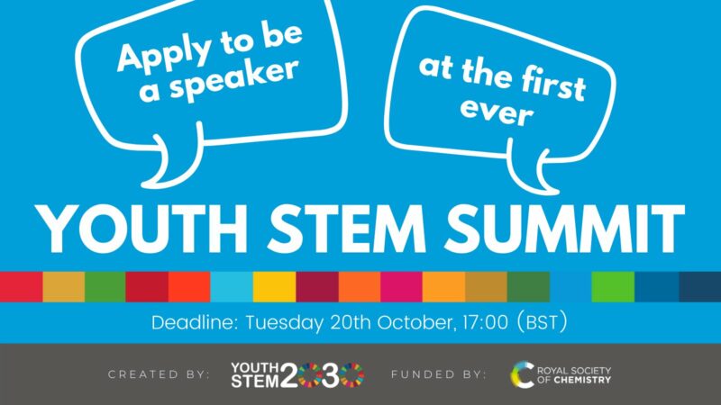 Apply to Speak at the Youth STEM Summit 2020