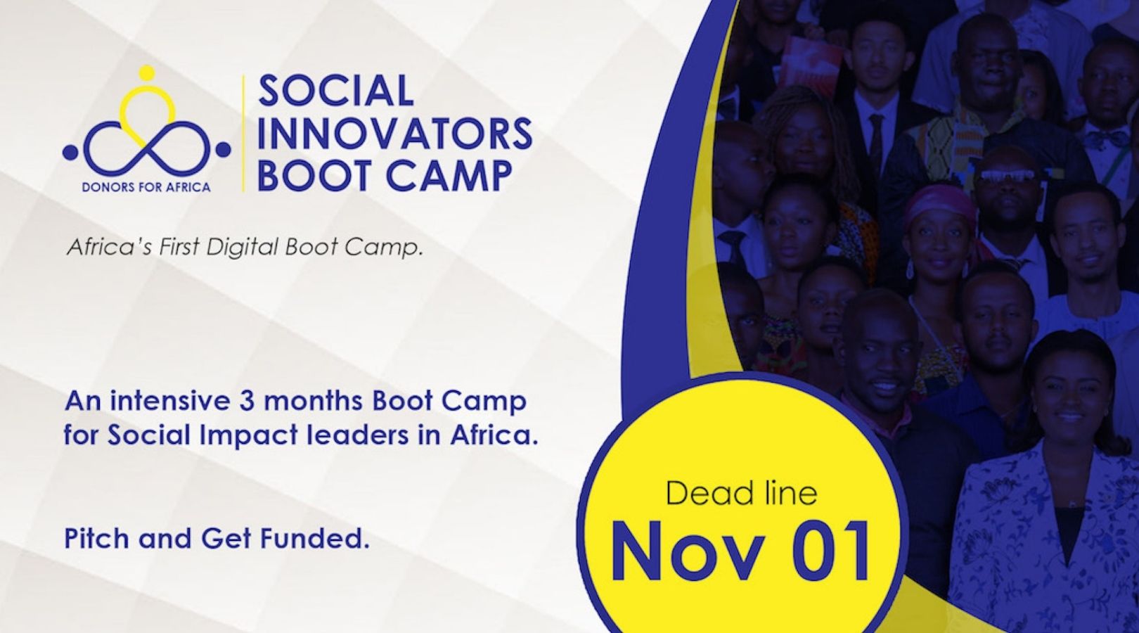 Donors For Africa Social Innovators Bootcamp 2020 (Pitch and Get Funded)
