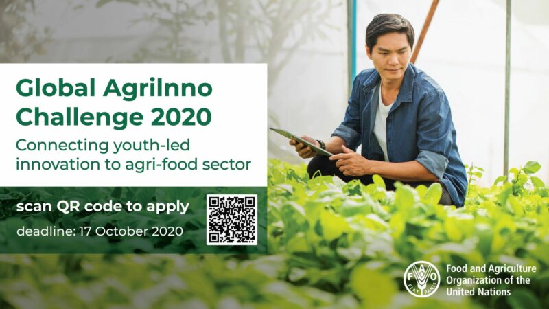UN FAO/Zhejiang University Global AgriInno Challenge 2020 (Win trip to China and more)