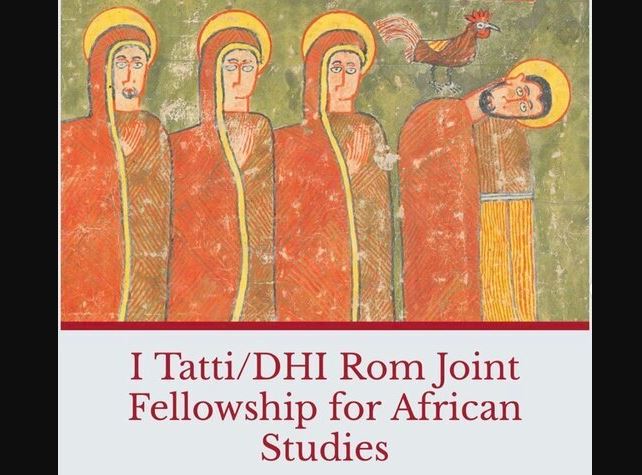 I Tatti/DHI ROM Joint Fellowship for African Studies 2022-2023 at the University of Harvard (Stipend available)
