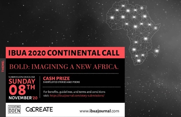 IBUA 2020 Continental Call for African Writers (Cash prizes available)