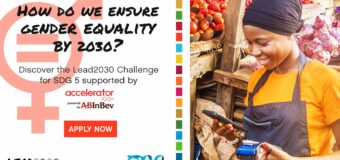 One Young World/ABInBev Lead2030 SDG 5 Challenge 2020 for Female led Organisations (Funded to OYW Summit 2021 in Germany)