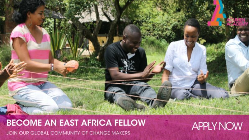 Acumen East Africa Fellowship Program 2021 for Emerging Entrepreneurs and Change Agents
