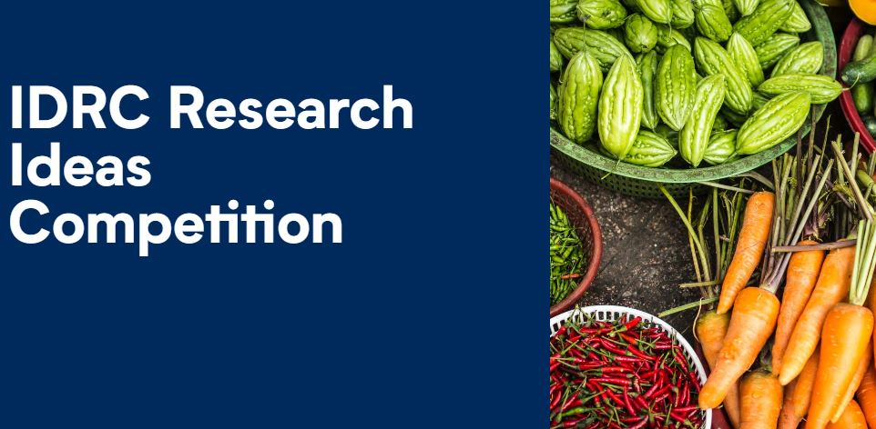 IDRC Research Ideas Competition 2020/2021 (up to $10,000 CAD)