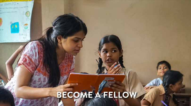 Teach For India Fellowship Program 2021 (salary of Rs. 20,412/month)