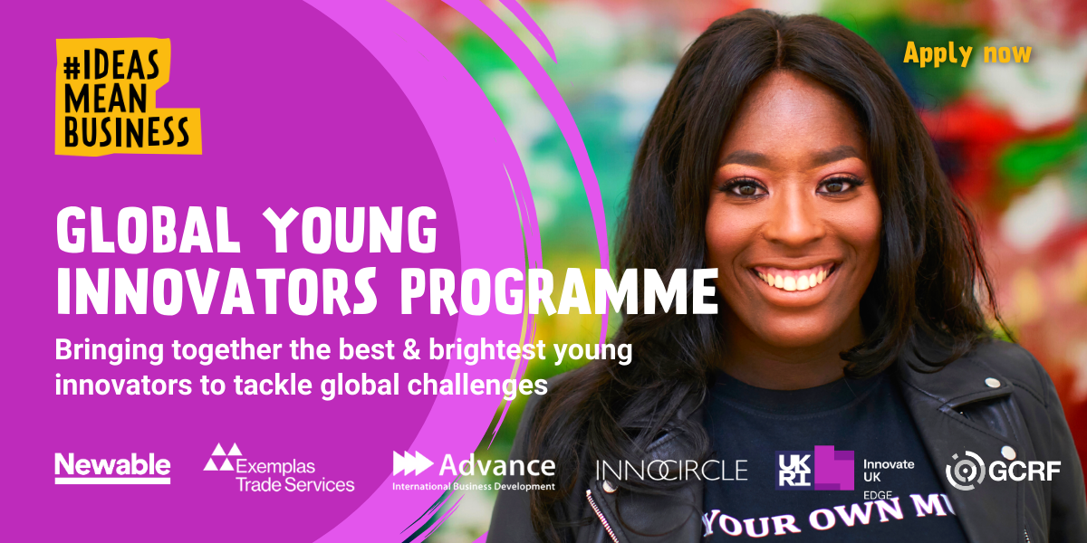 Global Young Innovators Program – South Africa 2021 (R200,000 funding grant)