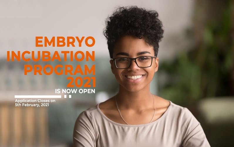 Nigeria Climate Innovation Center/AllOn Embryo Incubation Program 2021 ($10,000 Grant)