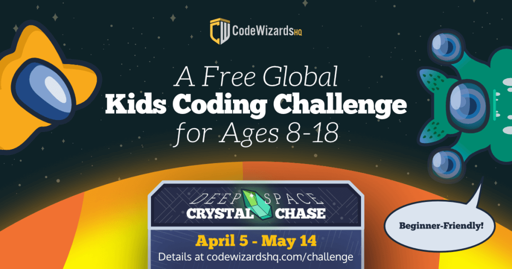 CodeWizardsHQ’s Free Global Kids Coding Challenge 2021 ($100 Cash Prize)