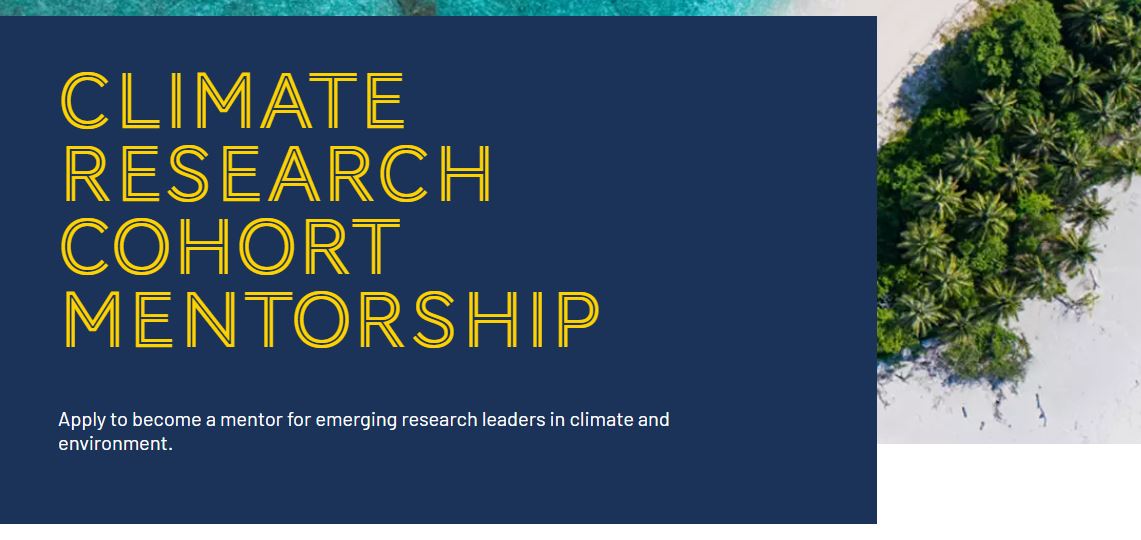Call for Mentors: ACU Climate Research Cohort Mentorship Program 2021