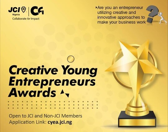 Junior Chamber International (JCI) Nigeria Creative Young Entrepreneurs Award 2021