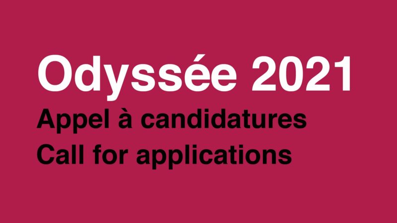 Apply for the Odyssée Artist-in-Residency Program 2021