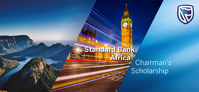 Standard Bank Africa Chairman’s Scholarship 2021 for Masters Study in the UK (Fully-funded)