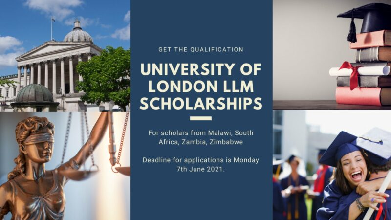 Canon Collins Trust Postgraduate Scholarships 2021/2022 at the University of London [Africans only]