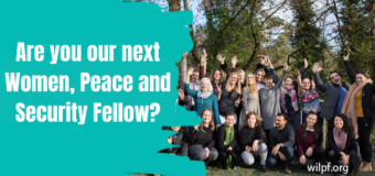 WILPF Women, Peace and Security Fellowship 2021 (Stipend available)