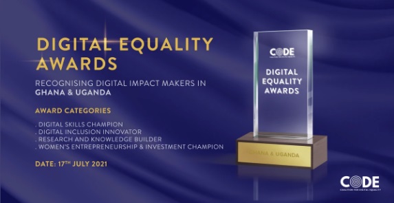 Coalition for Digital Equality (CODE) Digital Equality Awards 2021