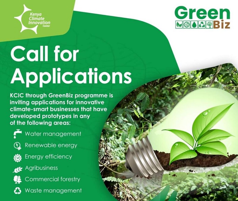 GreenBiz Program 2021 for Enterprises in Kenya