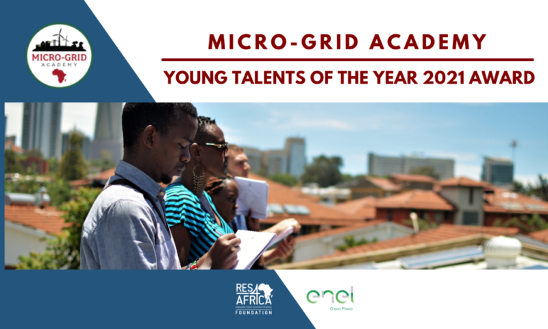 Micro-Grid Academy (MGA) Young Talent of the Year 2021 Award (Up to €5,000)