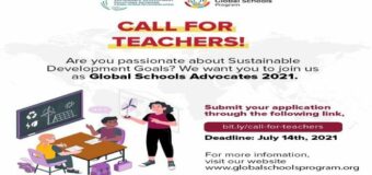United Nations Sustainable Development Solutions Network (UNSDSN) Global Schools Advocates Program 2021