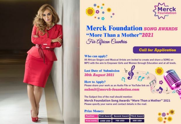 Merck Foundation “More Than a Mother” Africa Song Awards 2021 to Support Girl Education