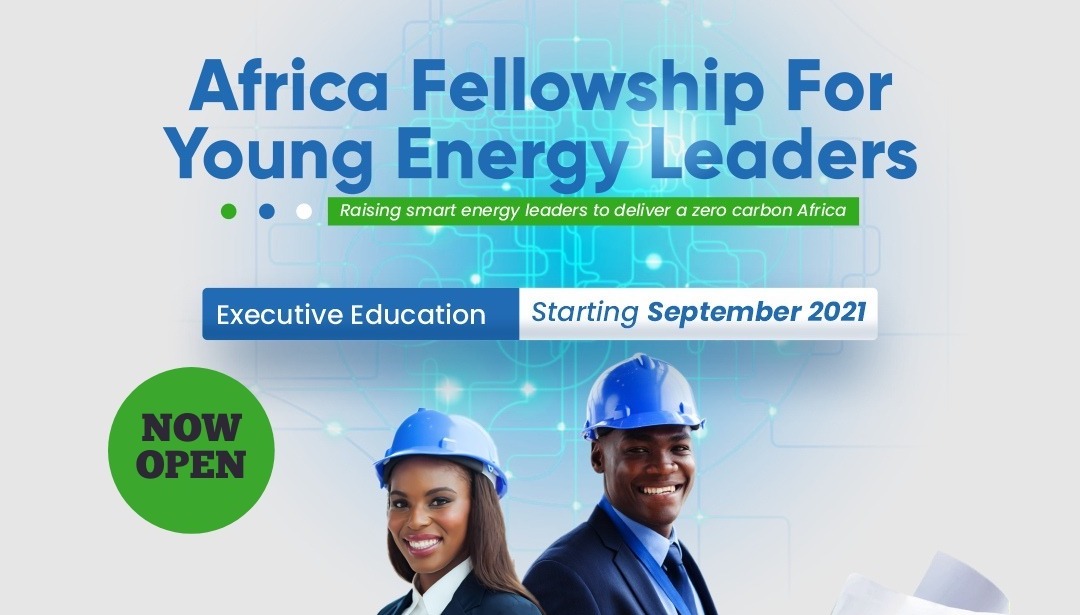 Africa Fellowship for Young Energy Leaders – AFYEL 2021 (fully-funded)