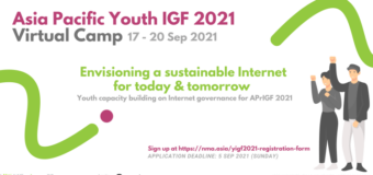 Asia Pacific Youth Internet Governance Forum (IGF) 2021 Virtual Camp