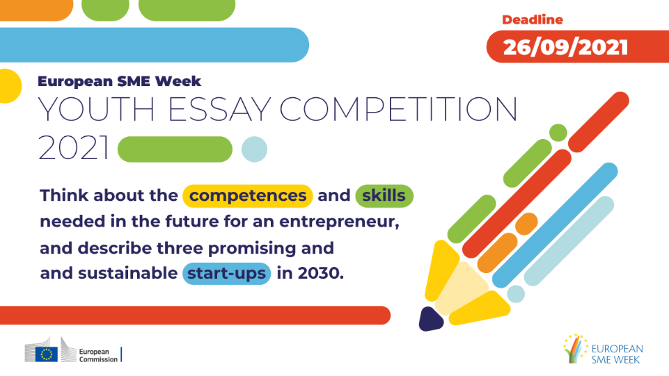 European SME Week Youth Essay Competition 2021 (Win trip to the SME Assembly in Slovenia)