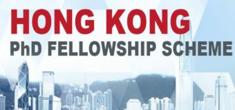 Hong Kong PhD Fellowship Scheme 2022/2023 (Fully-funded)